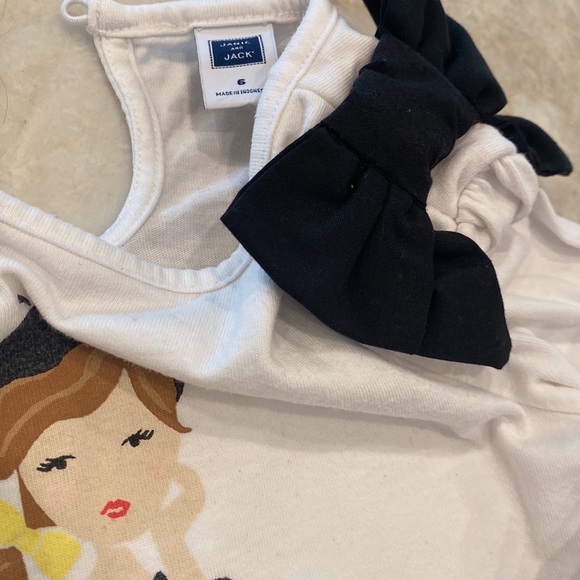 Janie and Jack Girls leggings and LS tops size 6 - Picture 6 of 7